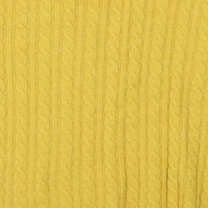 Pure & Natural Womens Yellow   Pullover Jumper Size L