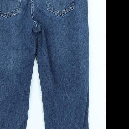 Womens UK Size 26 in Dream Jeans Regular Fit Capri Blue Jeans