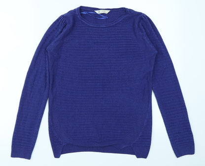 Love Knitwear Womens Blue   Pullover Jumper Size 8