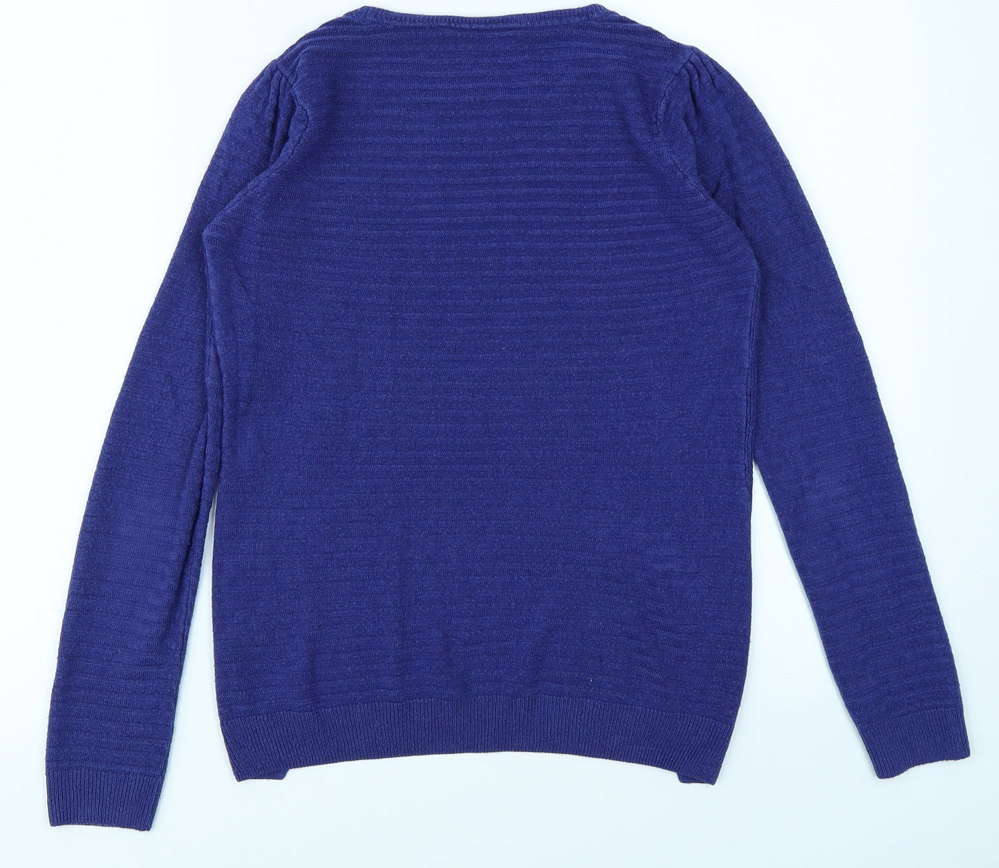 Love Knitwear Womens Blue   Pullover Jumper Size 8