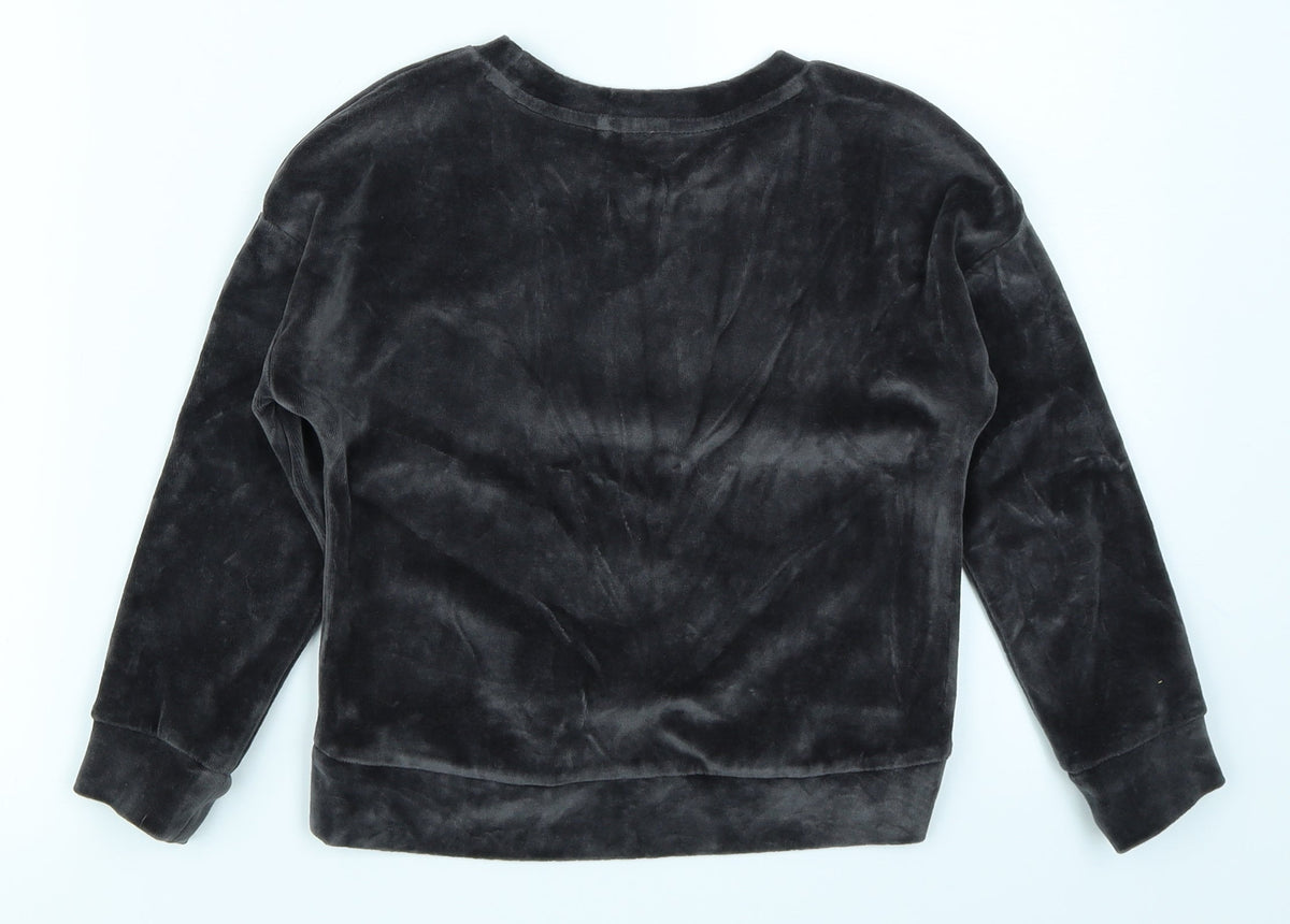 Next Girls Grey   Pullover Sweatshirt Size 6 Years