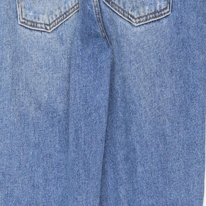 H&M Womens Blue  Denim Mom Jeans Size 32 in L29 in