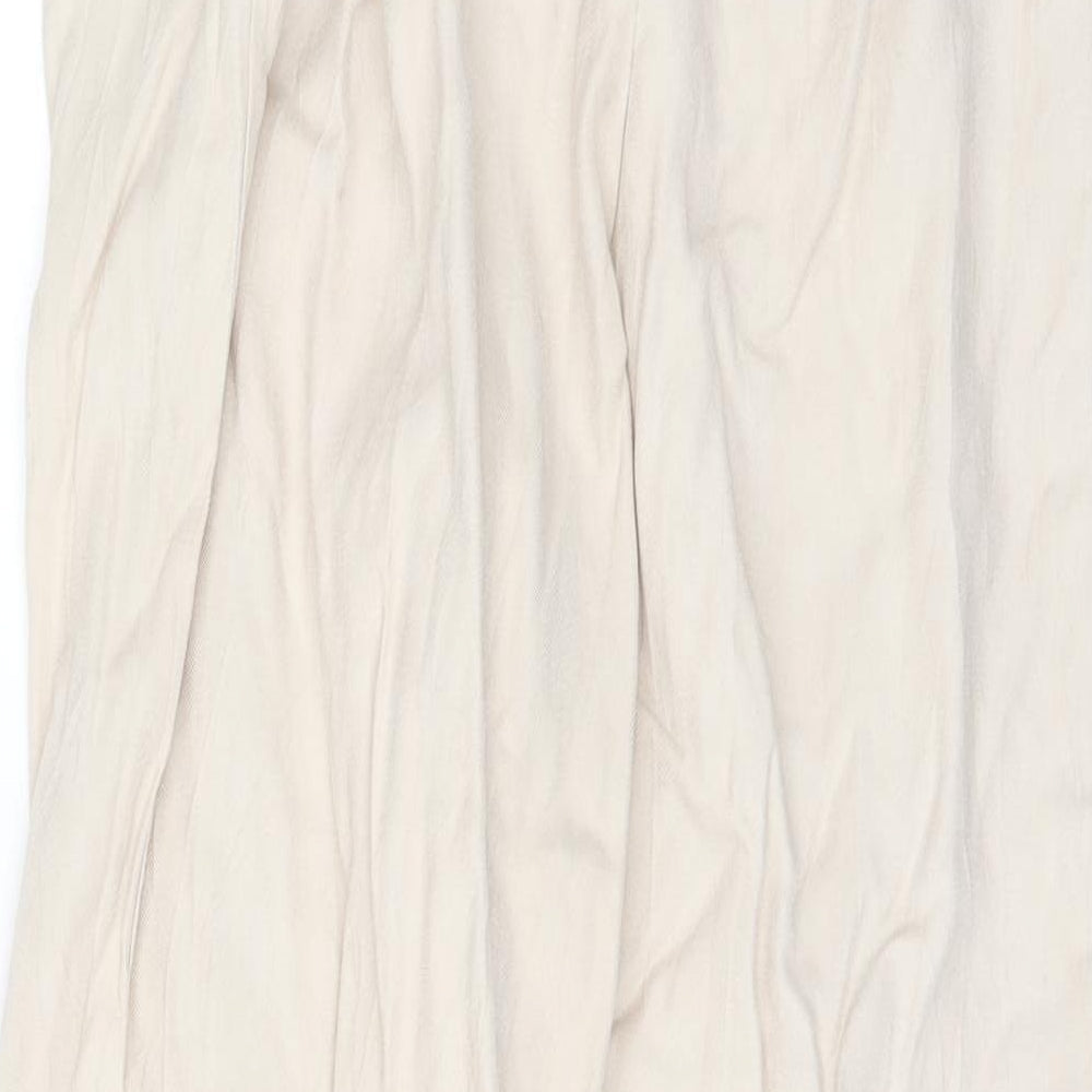 New Look Womens Beige   Trousers  Size 8 L29 in