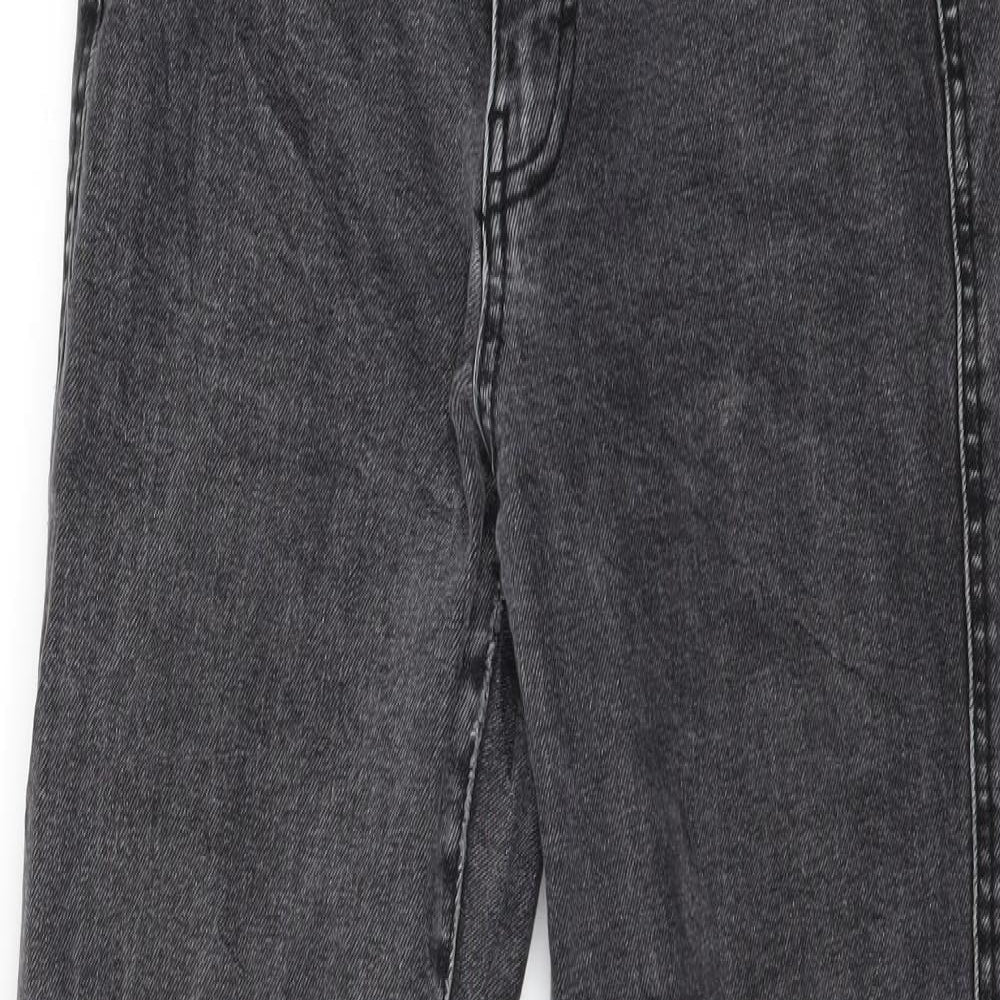 Pull&Bear Womens Grey  Denim Skinny Jeans Size 8 L25 in