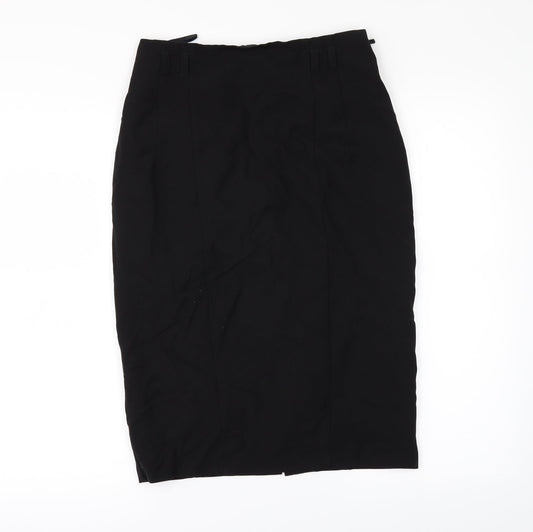 F&F Womens Black   A-Line Skirt Size 29 in