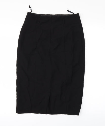 F&F Womens Black   A-Line Skirt Size 29 in