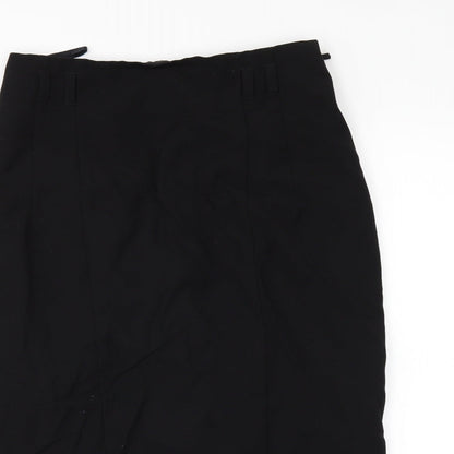 F&F Womens Black   A-Line Skirt Size 29 in