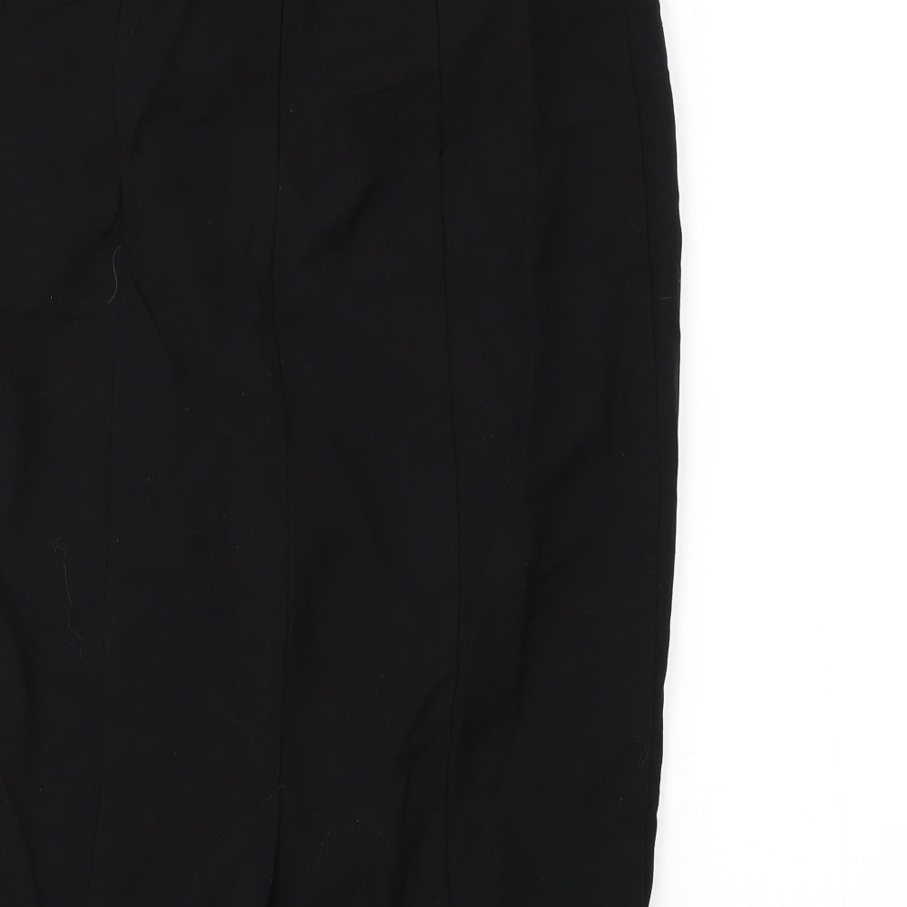 F&F Womens Black   A-Line Skirt Size 29 in