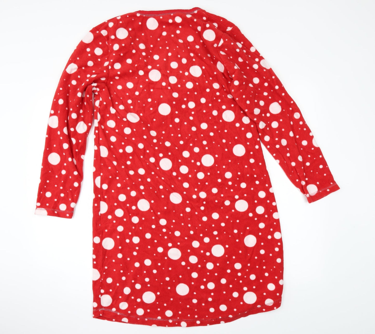 Secret Possesions Womens Red Polka Dot  Top Dress Size 10