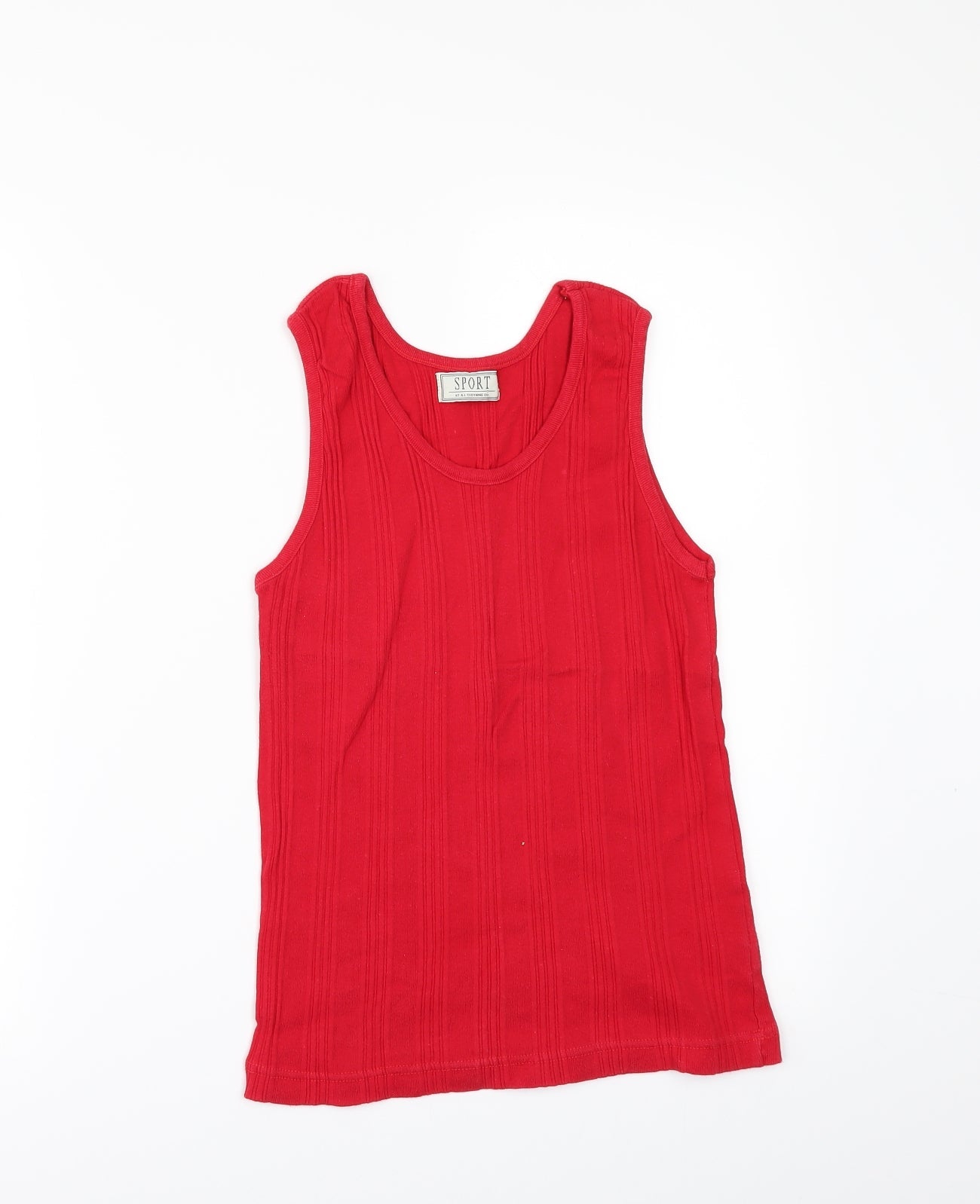 R.I.CLOTHING CO Womens Red   Basic T-Shirt Size XL