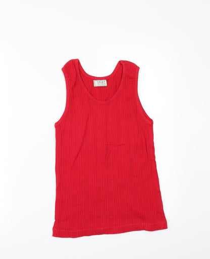 R.I.CLOTHING CO Womens Red   Basic T-Shirt Size XL