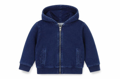 Matalan Boys Blue   Full Zip Hoodie Size 3-4 Years