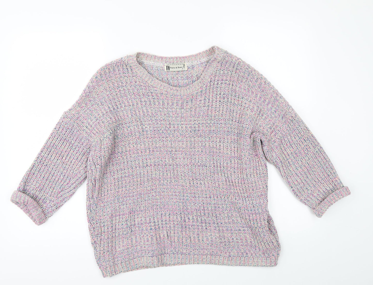 Hearts & Bows Womens Multicoloured   Pullover Jumper Size S