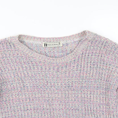 Hearts & Bows Womens Multicoloured   Pullover Jumper Size S