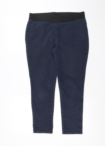 Womens UK Size 32 in Preworn Extra-Slim Fit Jegging Blue Jeans