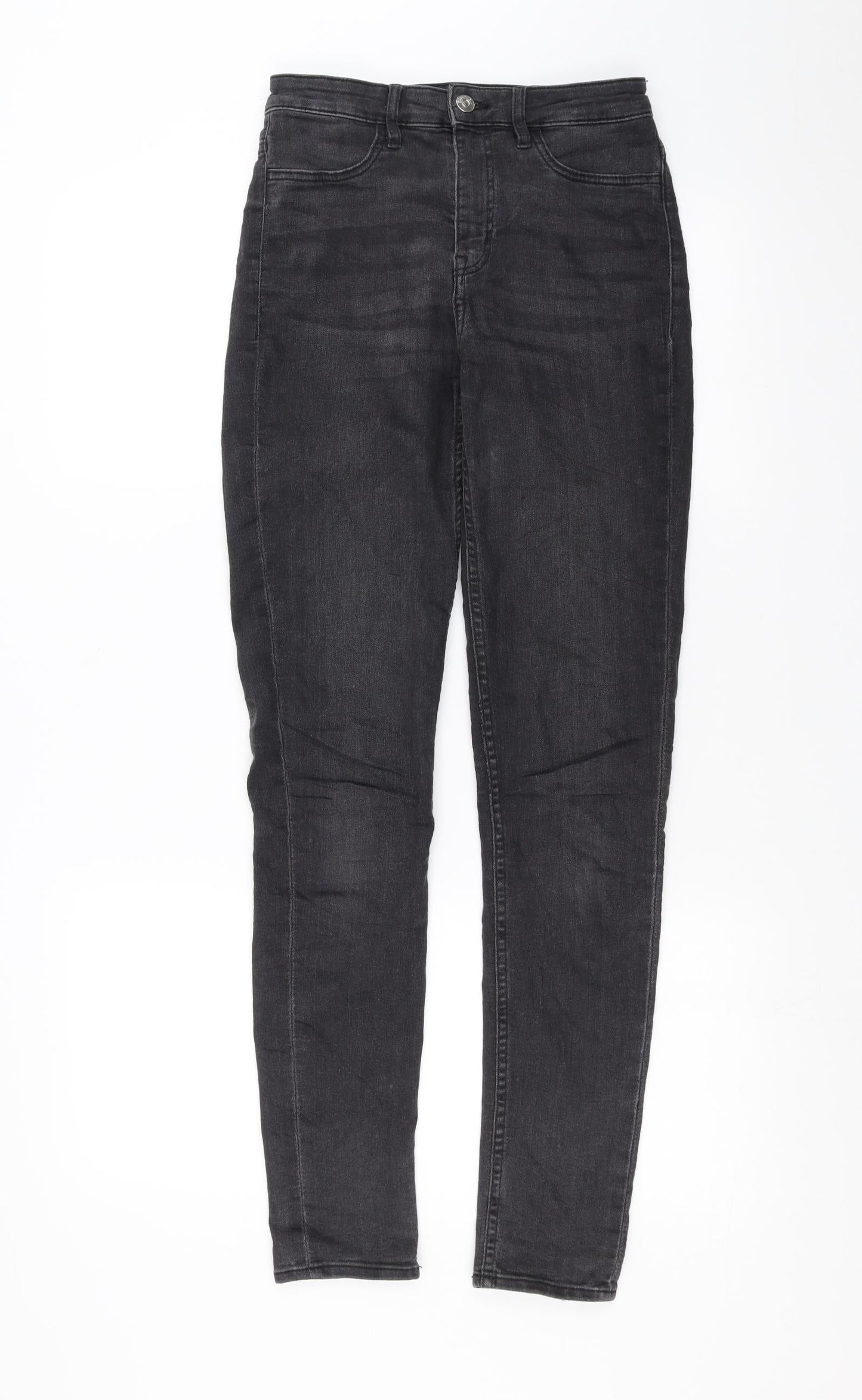 Womens UK Size 26 in Preworn Extra-Slim Fit Skinny Grey Jeans