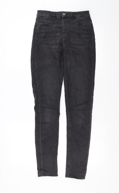 Womens UK Size 26 in Preworn Extra-Slim Fit Skinny Grey Jeans