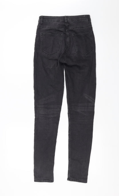 Womens UK Size 26 in Preworn Extra-Slim Fit Skinny Grey Jeans