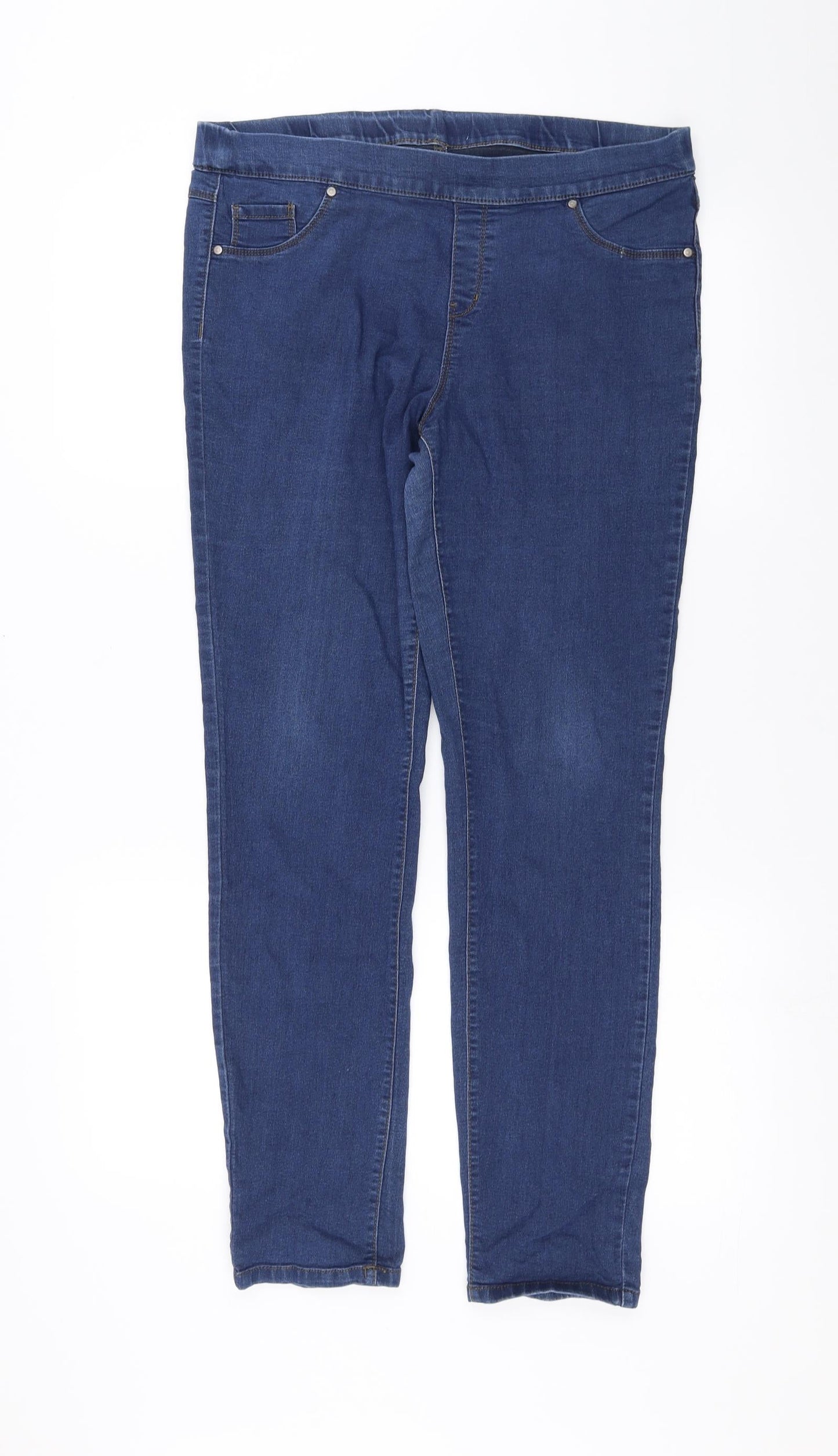 Womens UK Size 32 in Preworn Extra-Slim Fit Jegging Blue Jeans