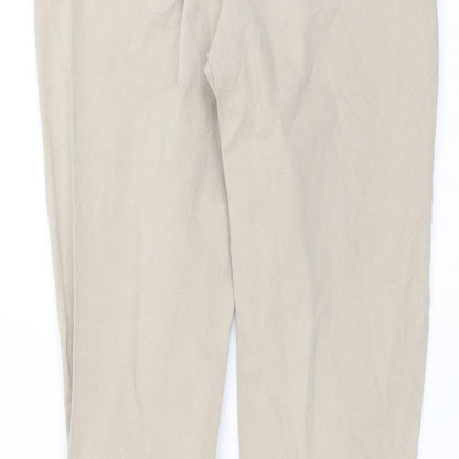 Damart Womens Beige  Denim Jegging Jeans Size 10 L28 in