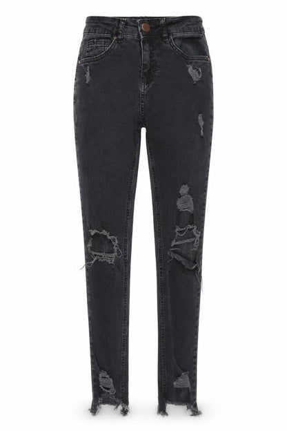 Womens UK Size 6 Select Extra-Slim Fit Skinny Black Jeans