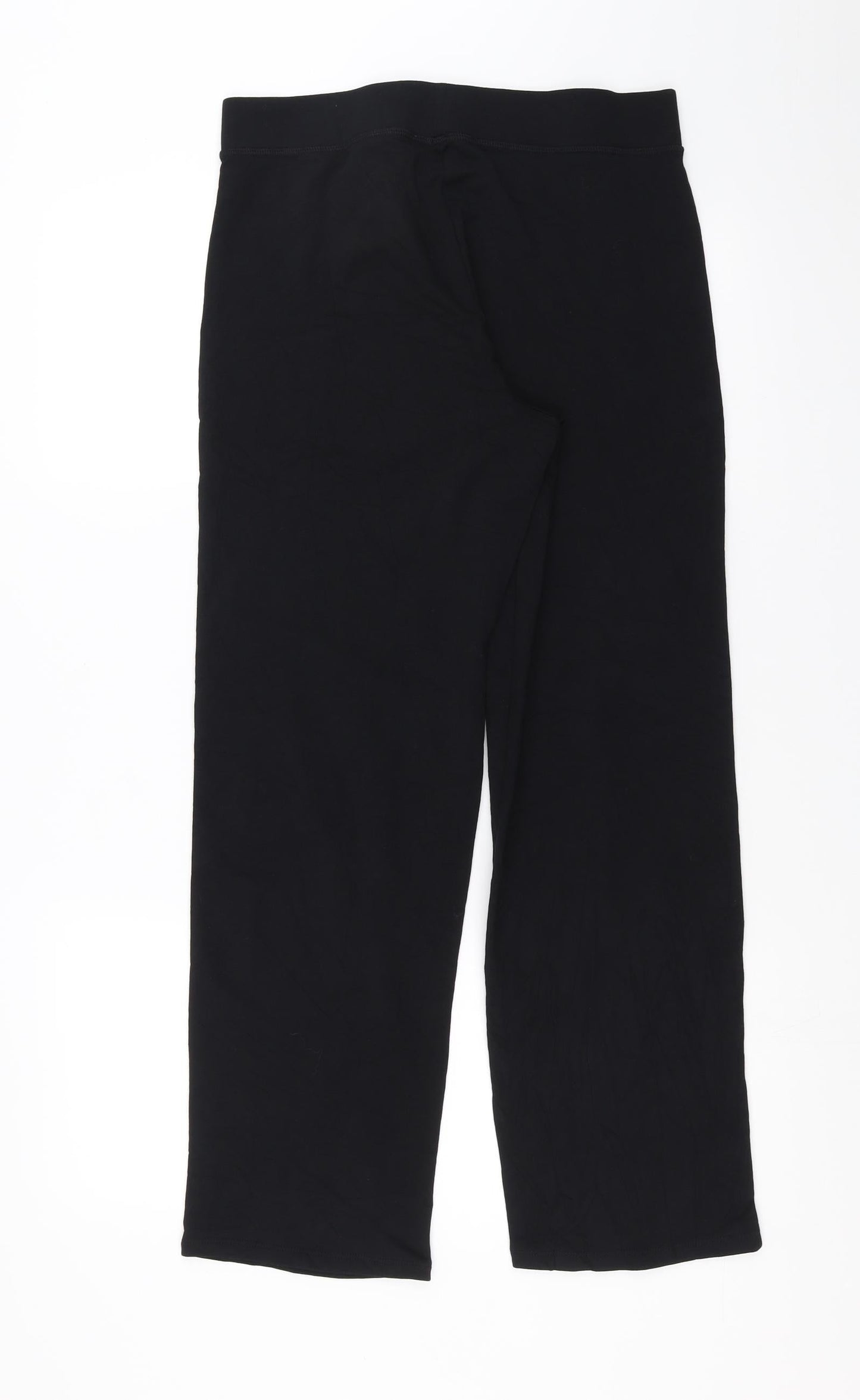 Womens UK Size 12 Marks and Spencer Regular Fit  Black Trousers