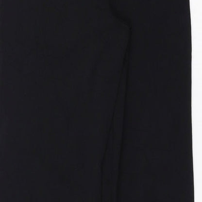 Womens UK Size 12 Marks and Spencer Regular Fit  Black Trousers