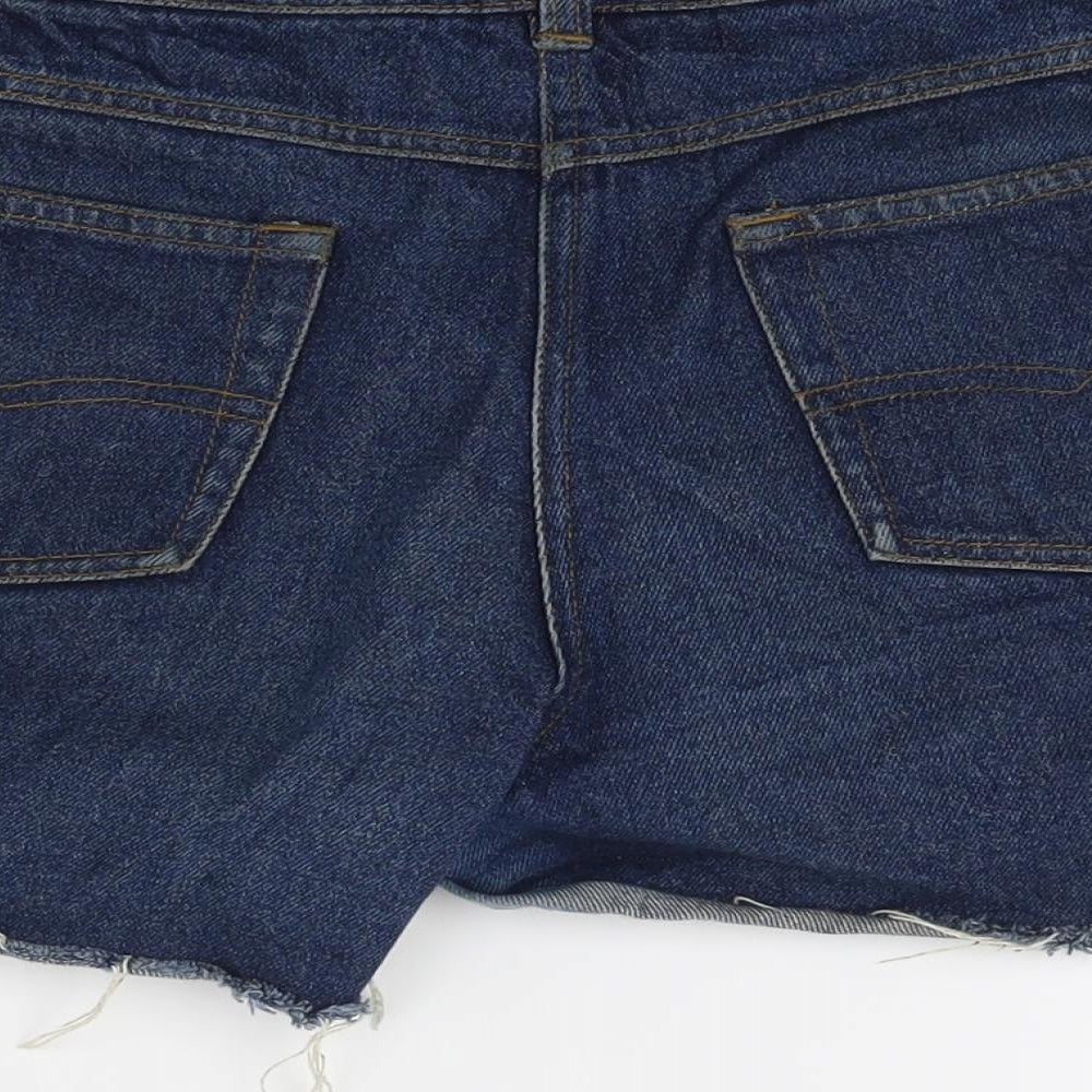 Brooker Womens Blue  Denim Cut-Off Shorts Size 10