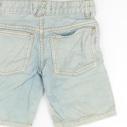 mini bowden Boys Blue  Denim Chino Shorts Size 4 Years