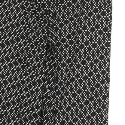 Womens UK Size 10 Roman Regular Fit Jegging Black Trousers