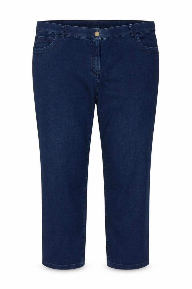 Classics Womens Blue  Denim Capri Jeans Size 40 in L23 in