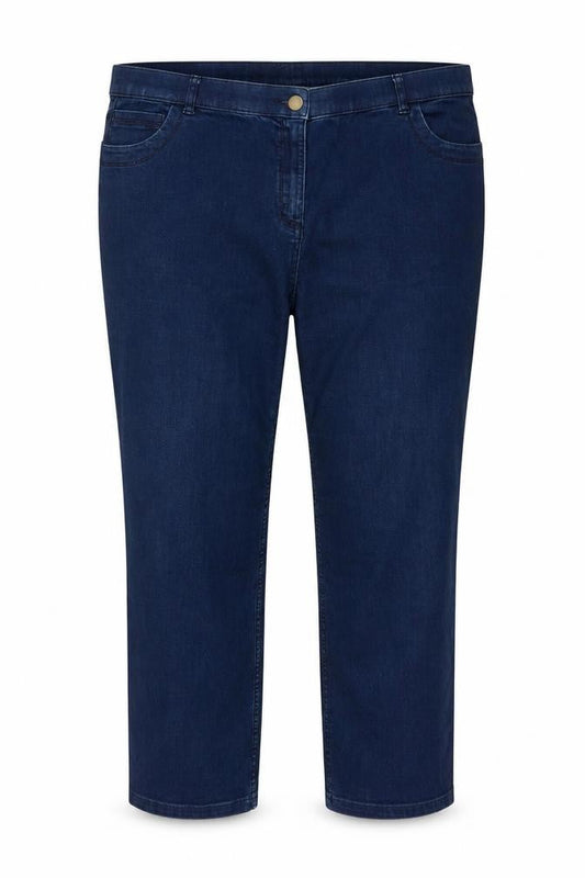 Classics Womens Blue  Denim Capri Jeans Size 40 in L23 in