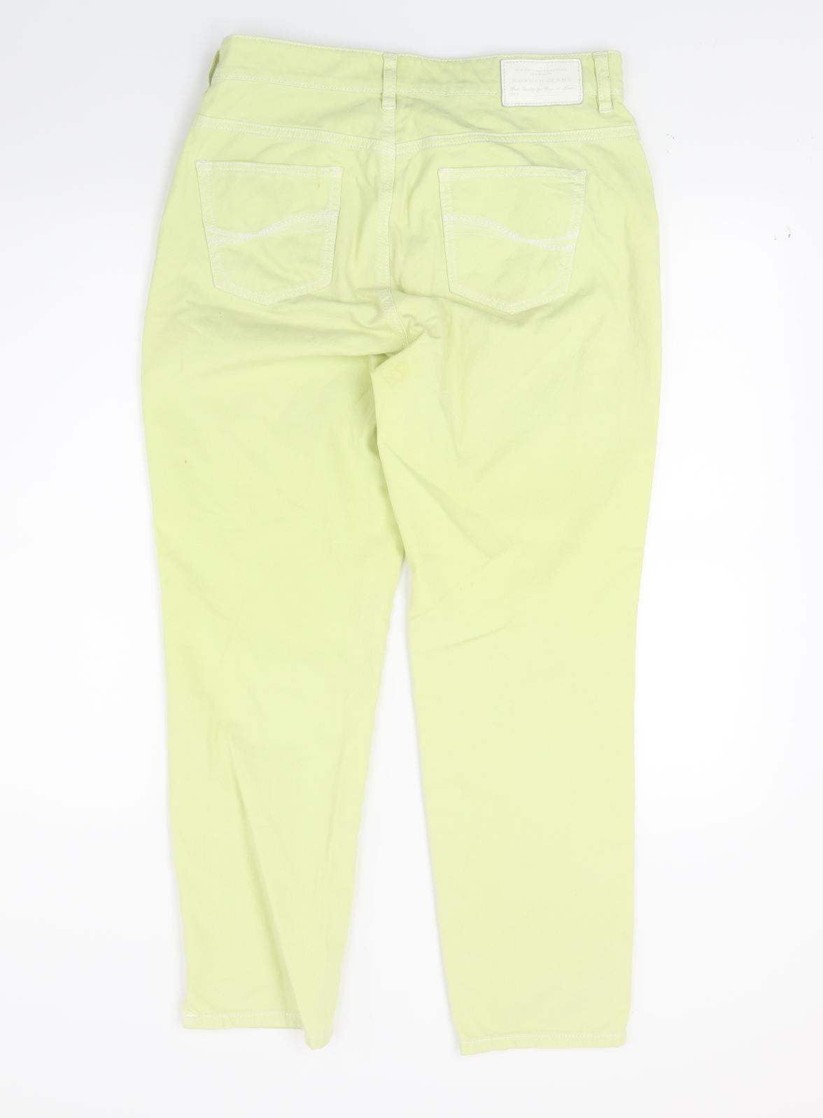 Roner Womens Yellow  Denim Tapered Jeans Size 12 L24 in