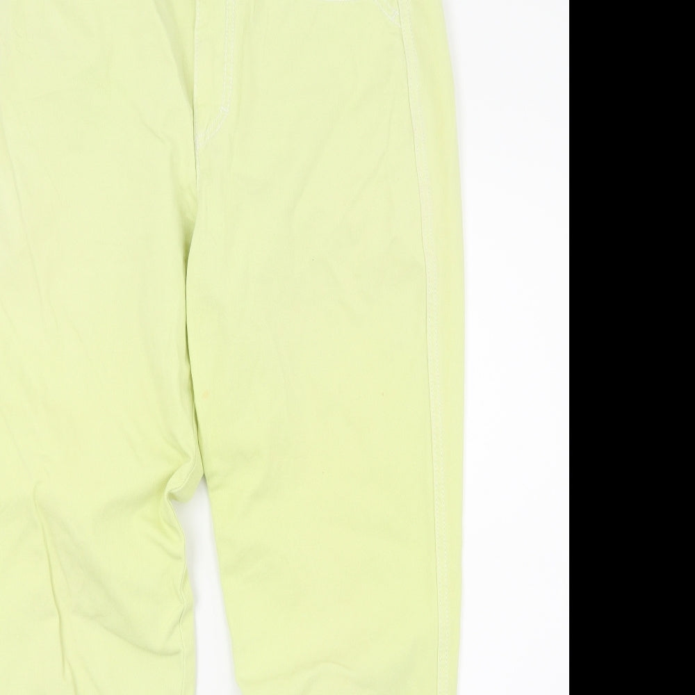 Roner Womens Yellow  Denim Tapered Jeans Size 12 L24 in