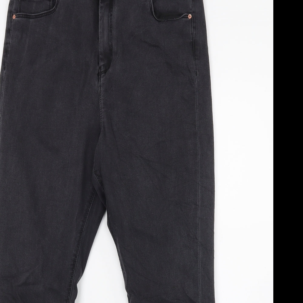 ASOS Womens Black  Denim Skinny Jeans Size 32 L25 in