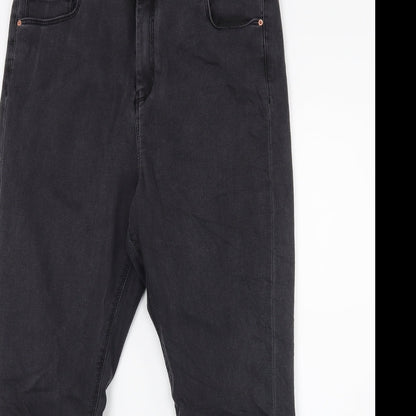 ASOS Womens Black  Denim Skinny Jeans Size 32 L25 in