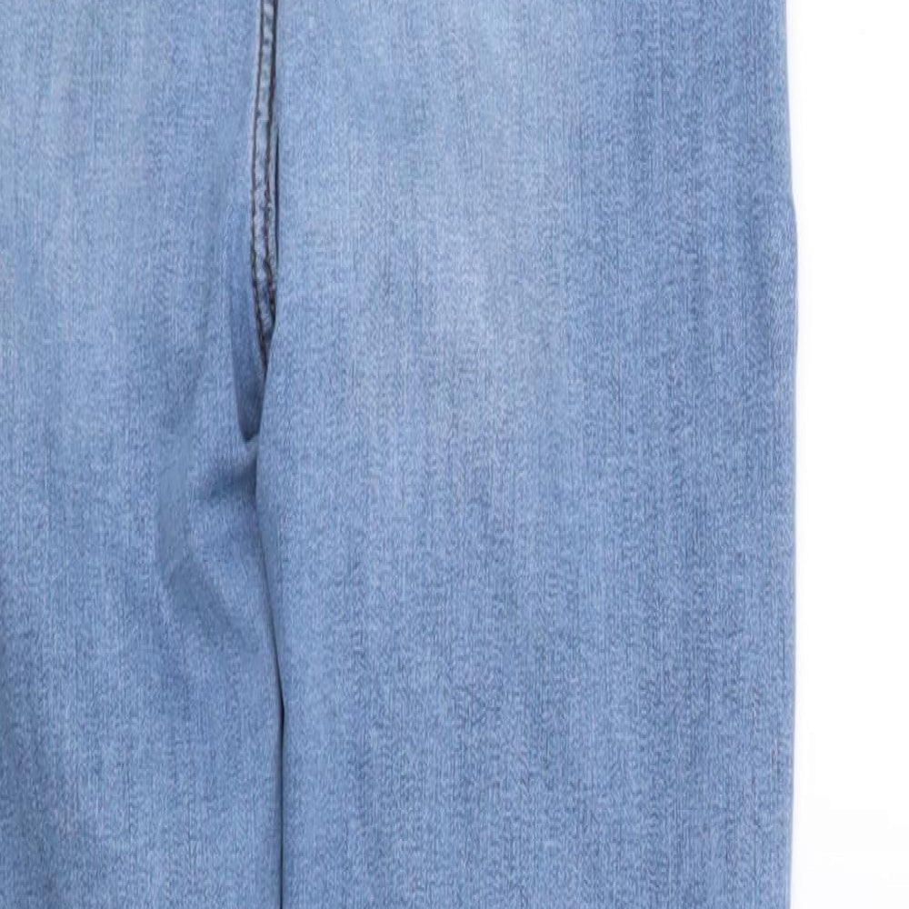 Marks  Womens Blue  Denim Skinny Jeans Size 12 L26 in