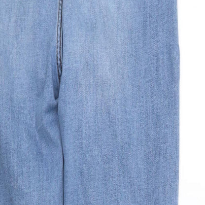 Marks  Womens Blue  Denim Skinny Jeans Size 12 L26 in