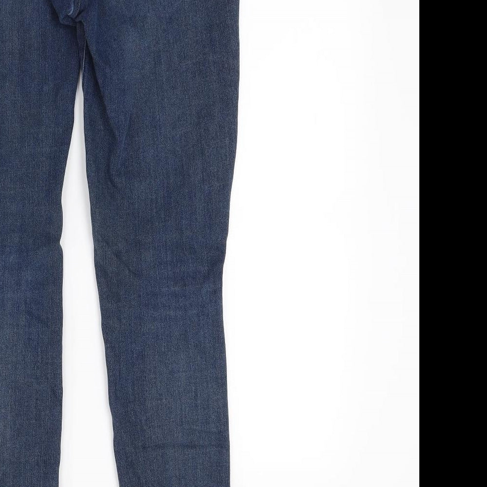 NEXT Womens Blue  Denim Skinny Jeans Size 10 L26 in