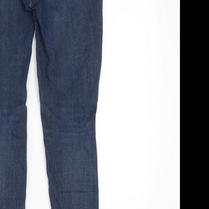 NEXT Womens Blue  Denim Skinny Jeans Size 10 L26 in