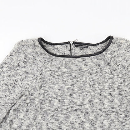 Warehouser Womens Grey  Knit Pullover Jumper Size 14