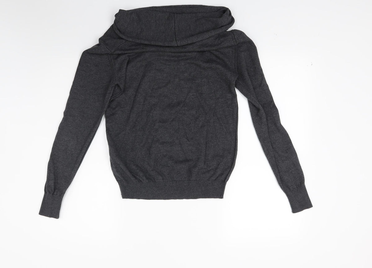 Anthony Morato Womens Grey  Knit Pullover Jumper Size L