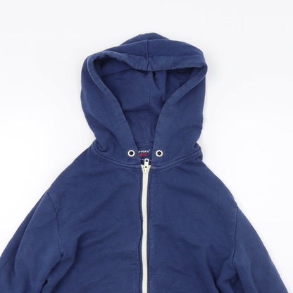 Topman Mens Blue   Full Zip Hoodie Size XS