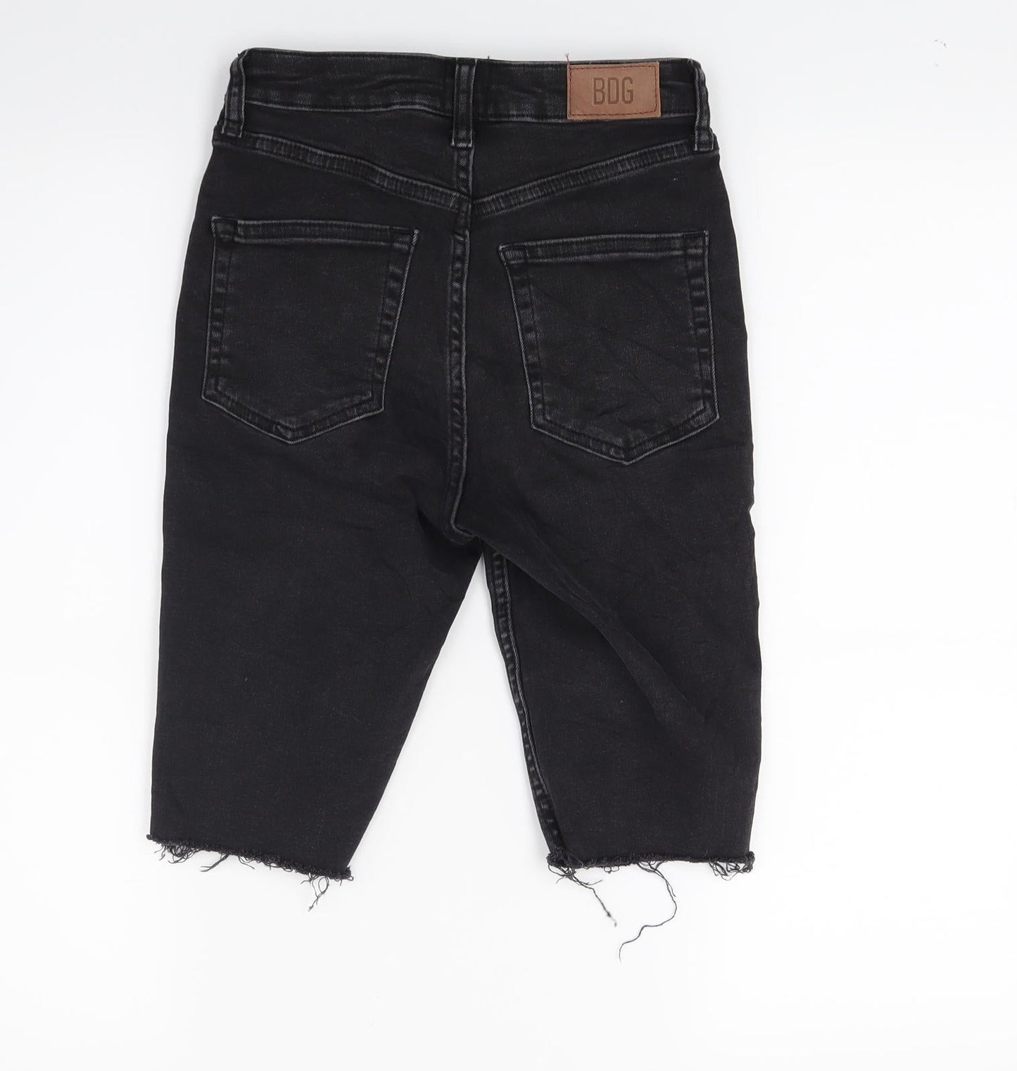 BDC Womens Black  Denim Bermuda Shorts Size 26 in