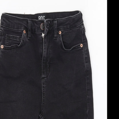 BDC Womens Black  Denim Bermuda Shorts Size 26 in