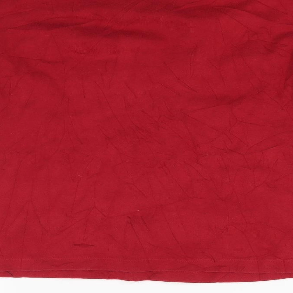 Marks & Spencer Womens Red   Pullover Jumper Size 12