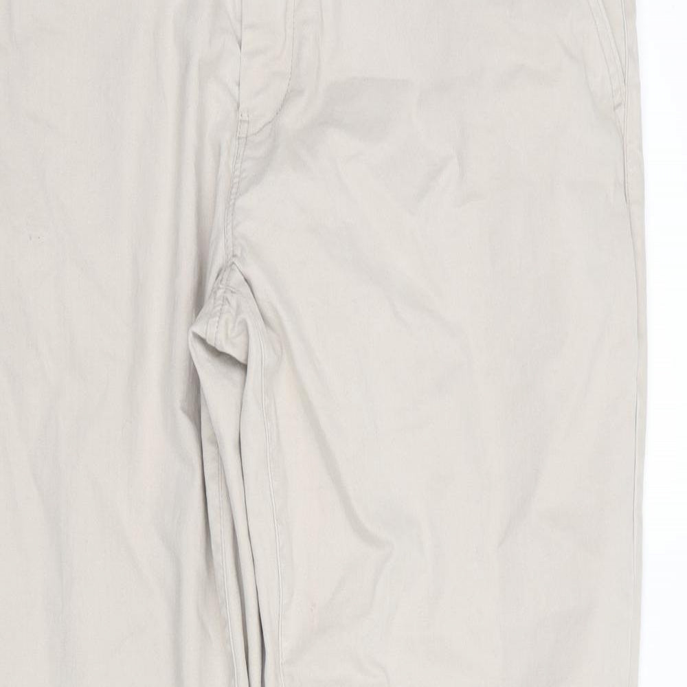 Womens UK Size 36 in NEXT Regular Fit  Beige Trousers