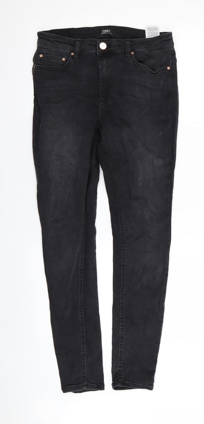 Only Womens Black   Skinny Jeans Size 30 in L28 in