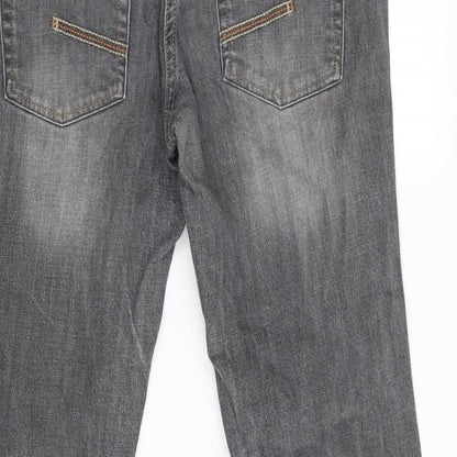 blue motion Mens Grey   Straight Jeans Size 40 in L27 in