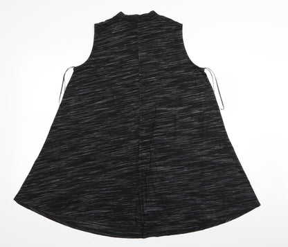 Matalan Womens Black   T-Shirt Dress  Size M